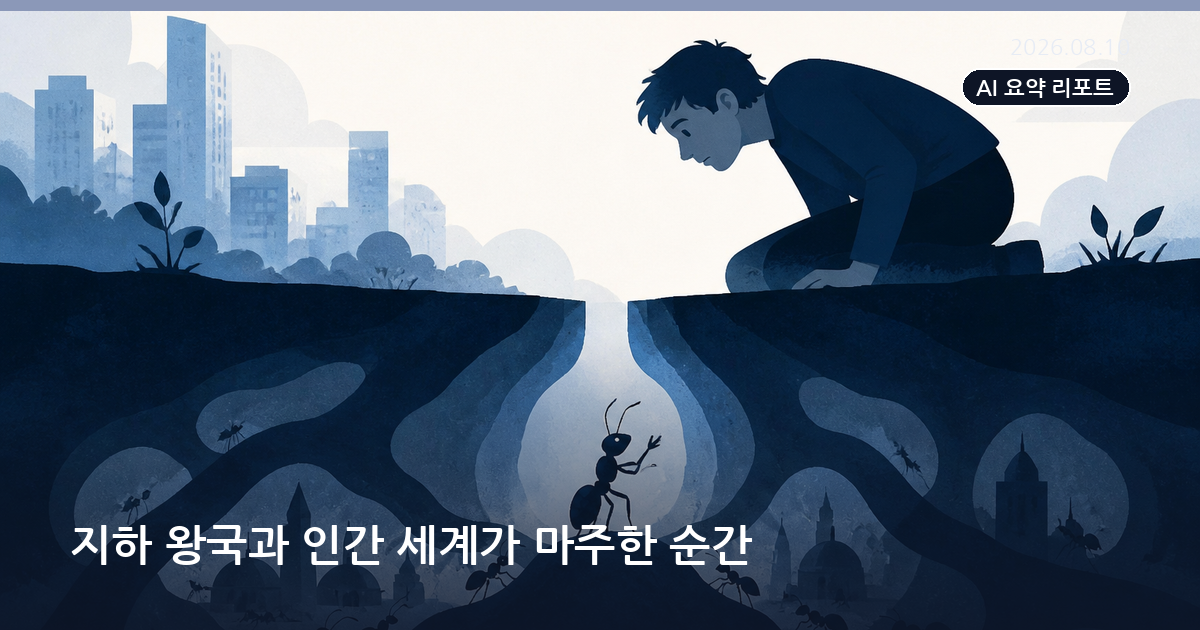 지하 왕국과 인간 세계가 마주한 순간