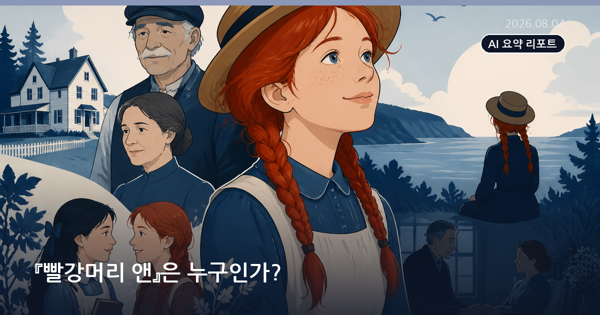 『빨강머리 앤』은 누구인가?