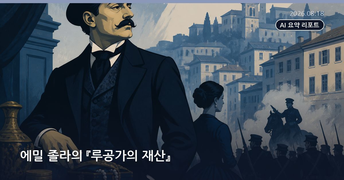에밀 졸라의 『루공가의 재산』