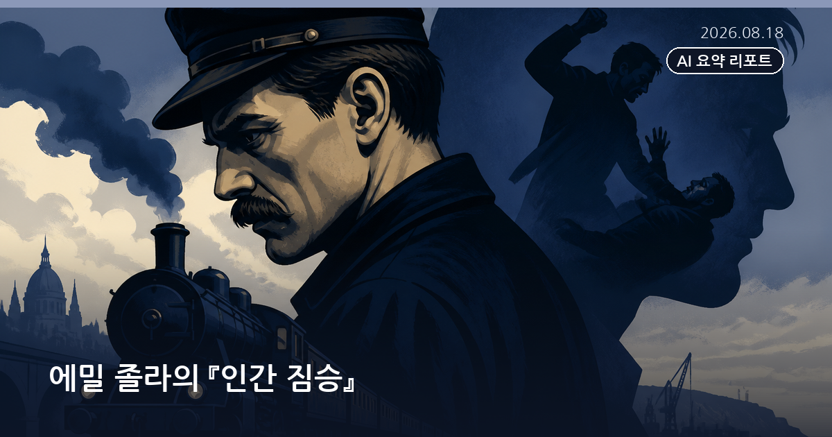 에밀 졸라의 『인간 짐승』