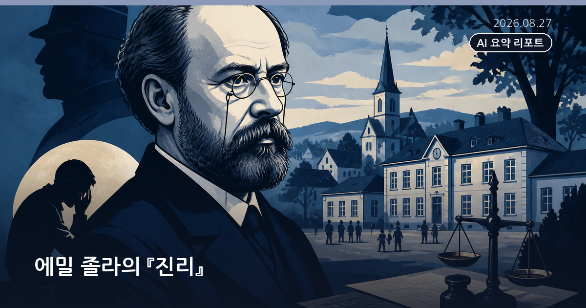 에밀 졸라의 『진리』