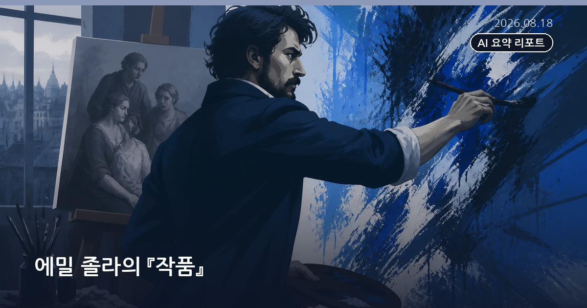 에밀 졸라의 『작품』